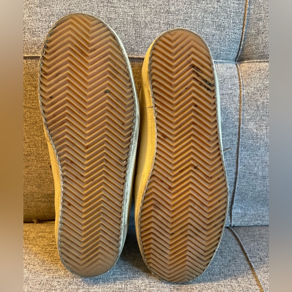 Golden Goose SUPER STAR White and Brown Sneakers - Picture 4 of 15